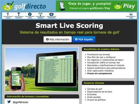 resultados golf directo|golfdirecto .